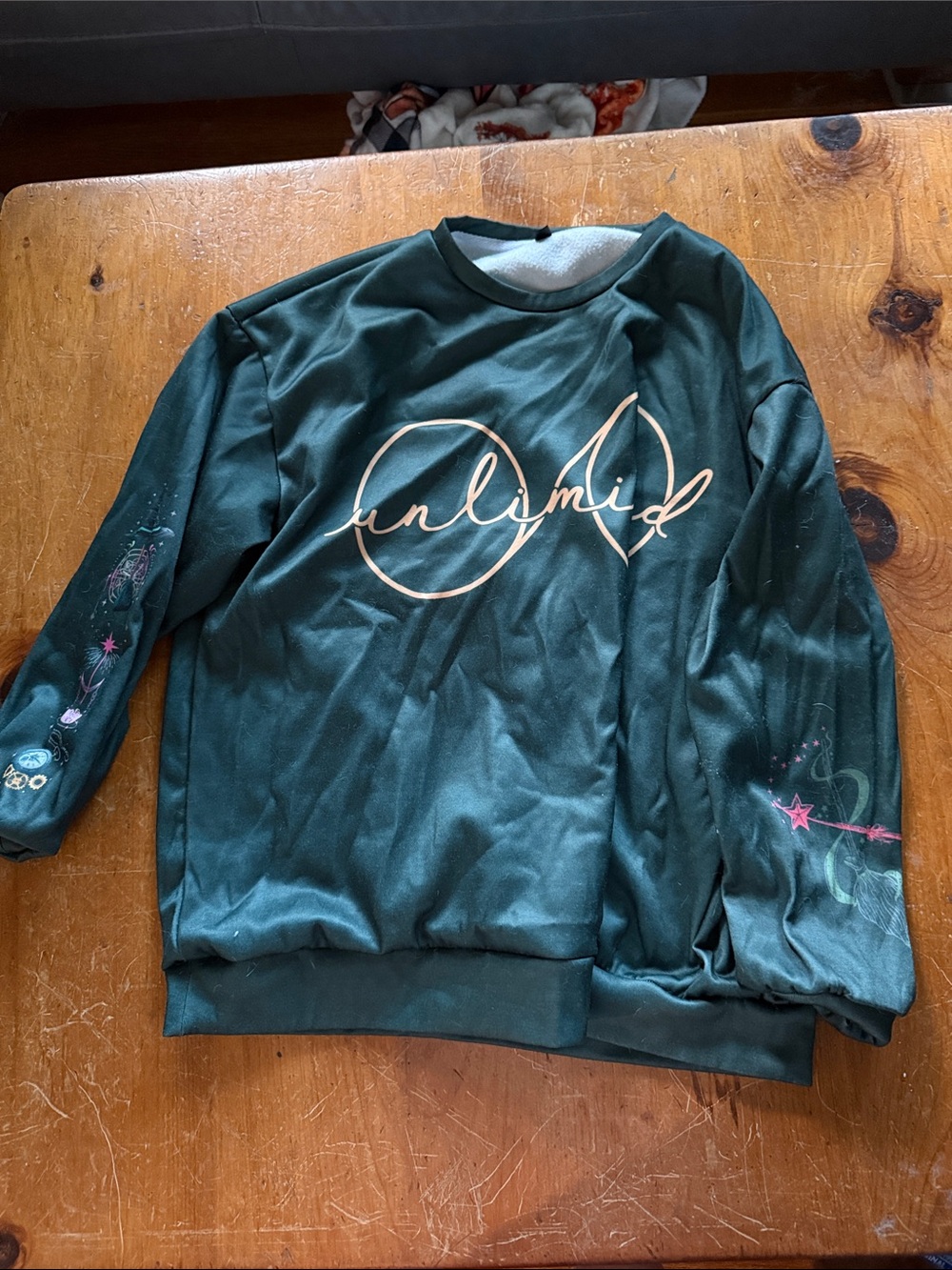 Unlimid Logo Forest Green Sweatshirt
